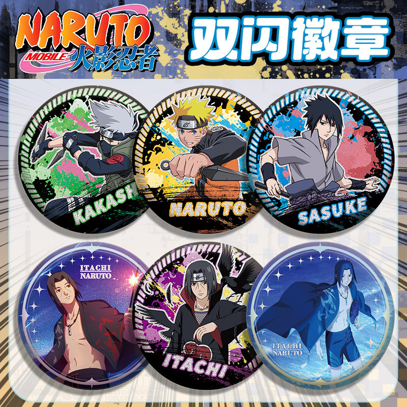 Naruto Sasuke Kakashi Double F – Anime Convention Merchandise recenzja i cena