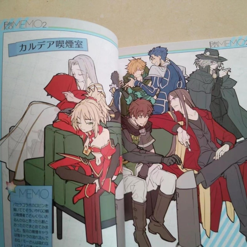 2 książki Fate GO MEMO 1 2 Art – Fate Anime Merchandise recenzja i cena