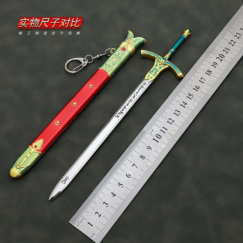 22cm Miecz Kaliburnowy Altria  – Fate Anime Merchandise recenzja i cena